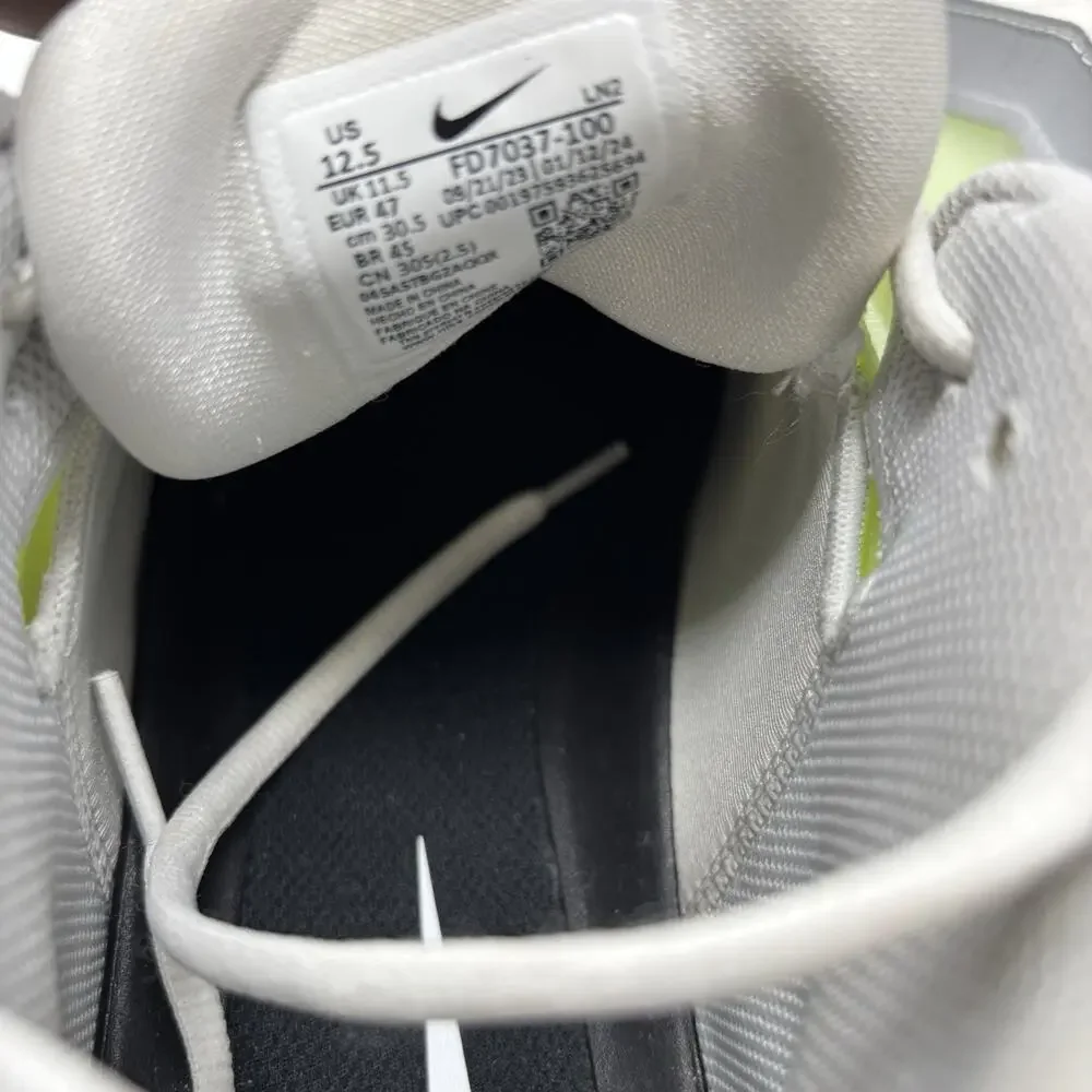 Nike Alpha Menace 4 Pro Men's 12.5 Football Cleats White/Photon Dust‎ FD7037-100